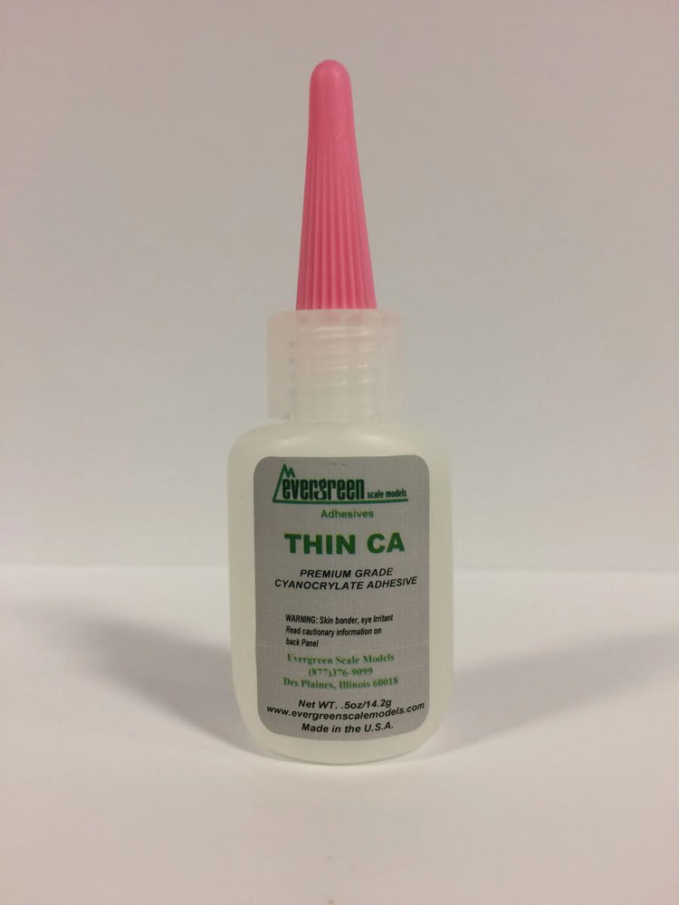Evergreen Scale Models 1/2 Ounce Thin CA single bottle