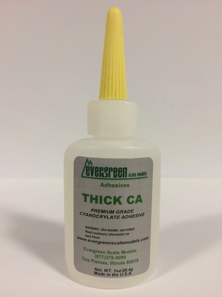 Evergreen Scale Models 1 Ounce Thick CA single bottle