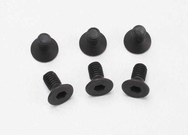 Traxxas Countersunk Machine Screws 3x6 mm (6)