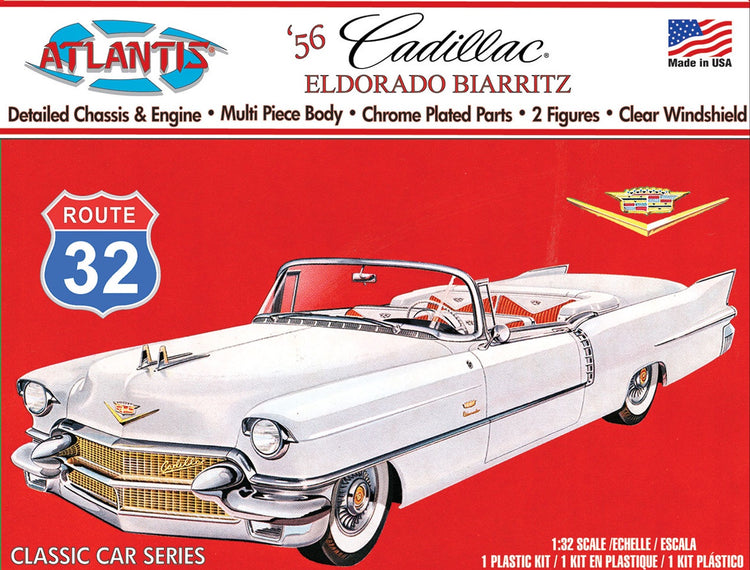 Atlantis Models 1956 Cadillac Eldorado 1:32