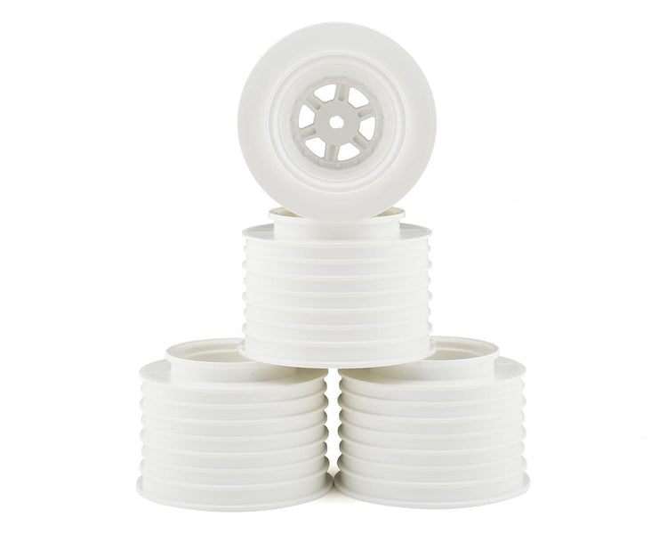 DE Racing Gambler Rear Sprint Wheels (AE/TLR) (White)