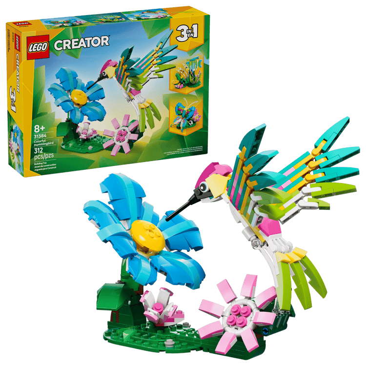 LEGO Wild Animals: Colorful Hummingbird
