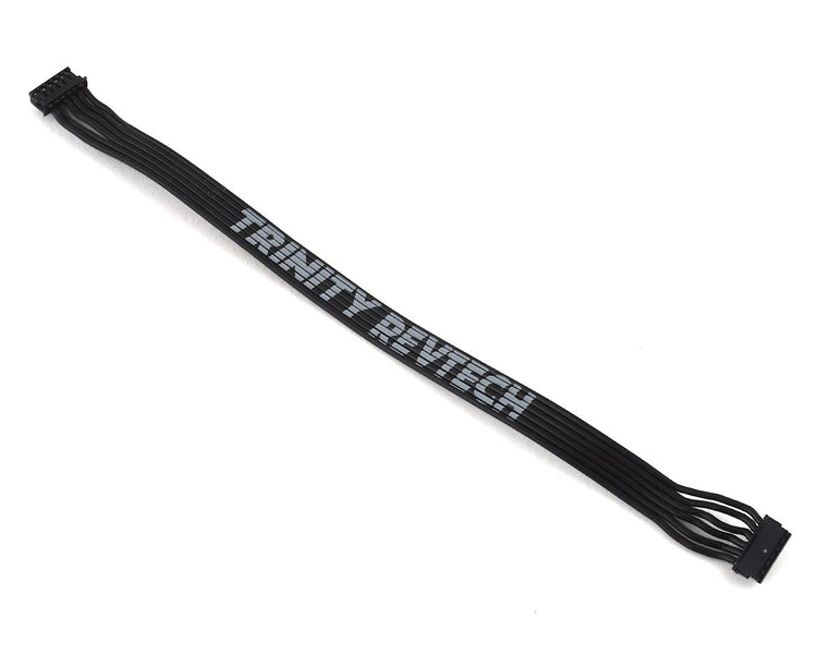 Team Epic Trinity Ultra Flexi Flat Sensor Wire (Black) (150mm)