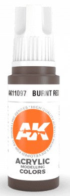 AK Interactive 3G Acrylic Burnt Red 17ml