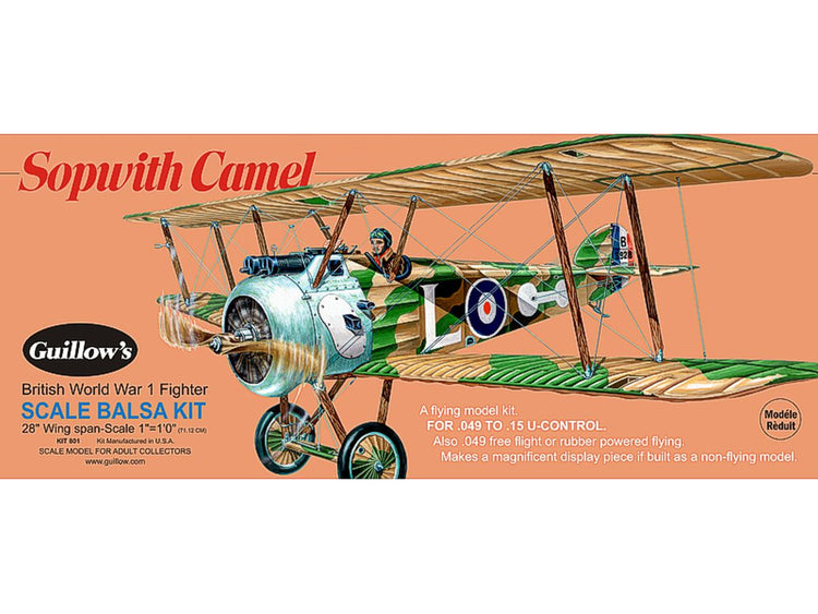 Guillows Sopwith Camel Model Kit