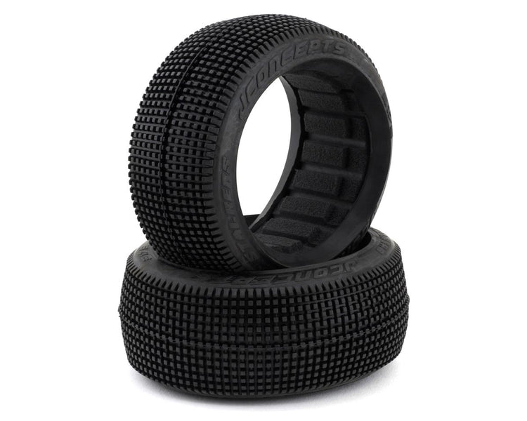 J Concepts Stalkers 1/8 Buggy Tire (2) (Aqua A3)