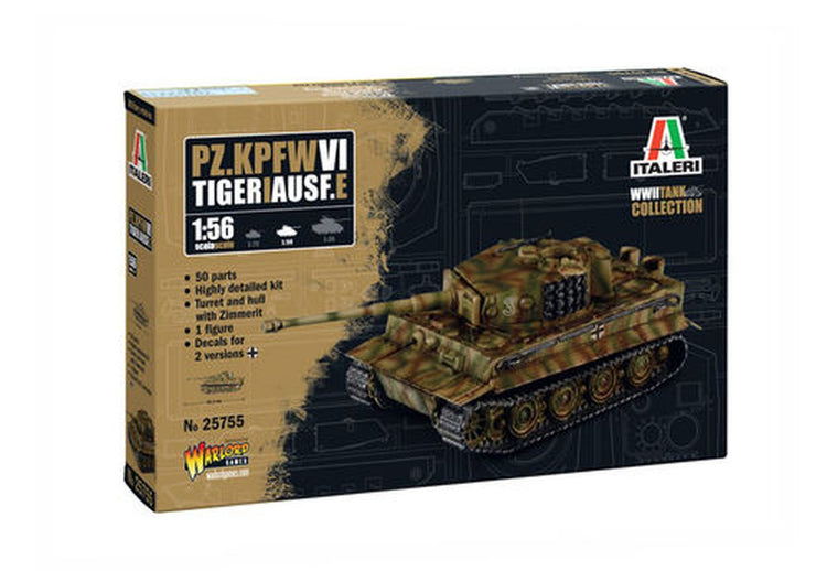 Italeri Models Pz. Kpfw. VI Tiger I Ausf. E (new packaging-was item no.5515