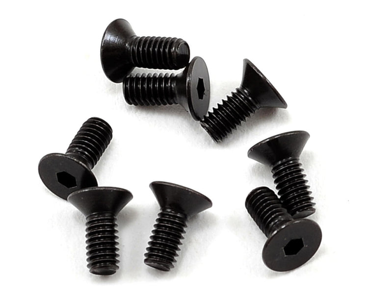 Yokomo 2.5x6mm Flat Head Hex Screw (10)