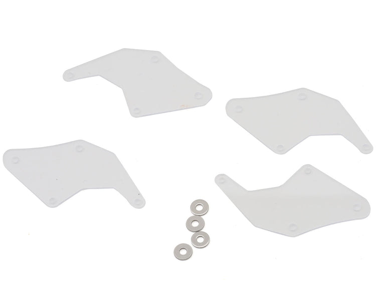 1RC Racing 1/18 Mini Sprint Front Wing Mount Plates (4)