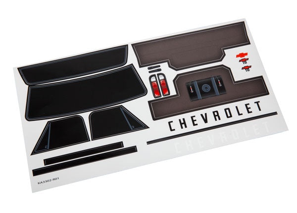 Traxxas C10 Drag Slash Decal Sheet