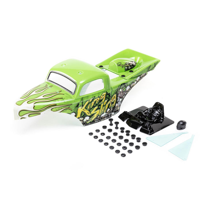 Losi Body & Wing Set, Painted, King Sling: Lmt Mega
