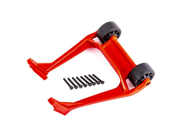 Traxxas Assembled Red Wheelie Bar w/ Hardware