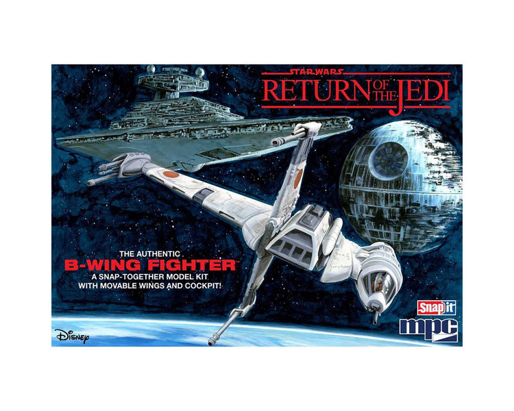MPC by Round 2 1/144 Star Wars: B-Wing Fighter Snap Kit