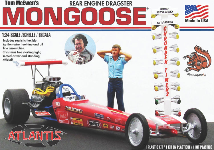 Atlantis Models Tom McEwen Rear Engine Dragster