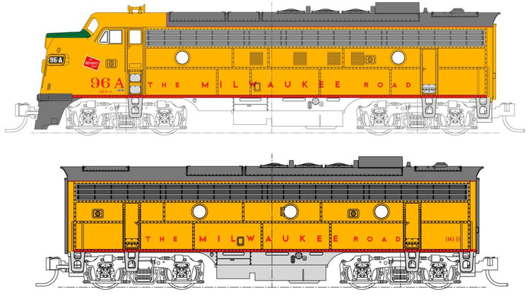 Kato N MRR F7A/B #96A/B POST55