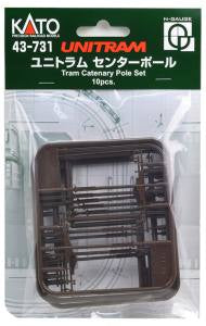 Kato N Tram Catenary Pole Set
