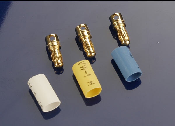 Traxxas Male 3.5 mm Bullet Connectors (3)