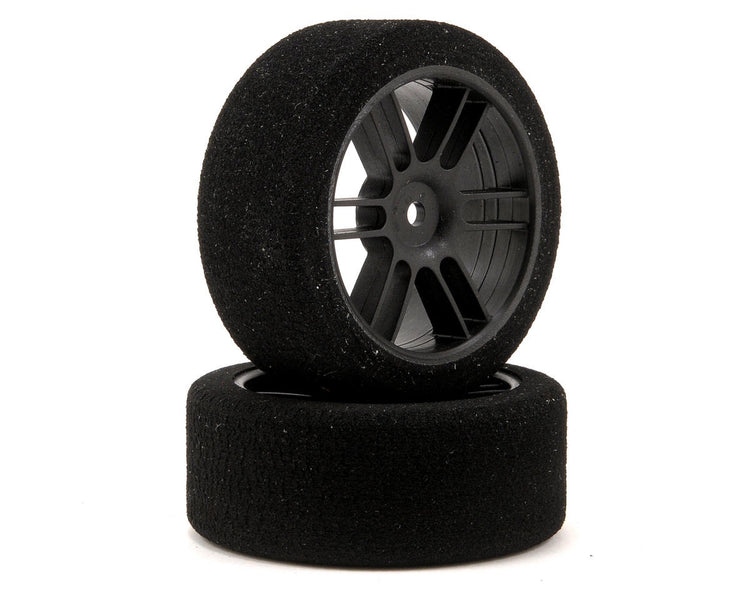 Xceed RC 26mm Enneti 1/10 Carbon Nitro Sedan Front Tires (2) (32 Shore)