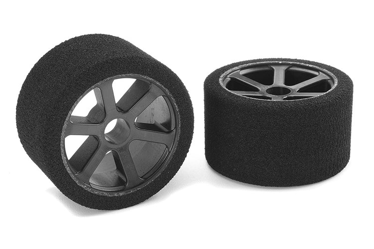 Corally Attack Foam Tires - 1/12 Circuit - 30 Shore Pink -