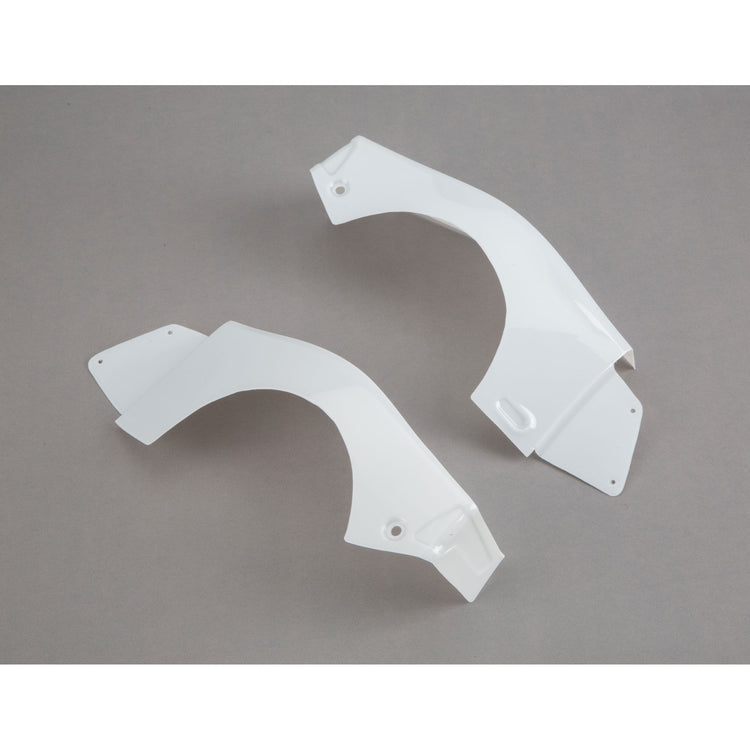 Losi L/R Rear Fender Set, White: Baja Rey