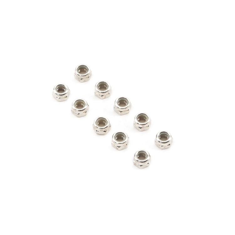 Team Losi Racing Nylock Nut, M5 (10)