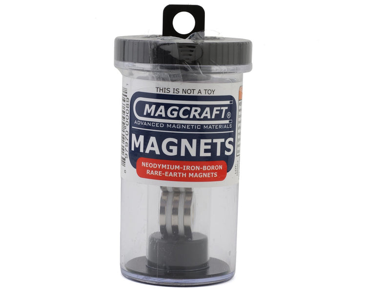 Magcraft National Imports / Magcraft Rare Earth Magnets Countersunk Ring Magnets (6)