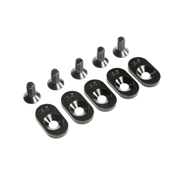 Losi Enginemntinsert&Screws, Blk, 19.5T(5): 5Ive-T 2.0
