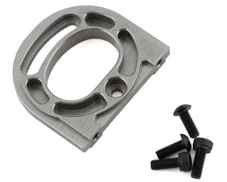 PSM Adjustable Aluminum Motor Mount (Titan Grey) (TT02)