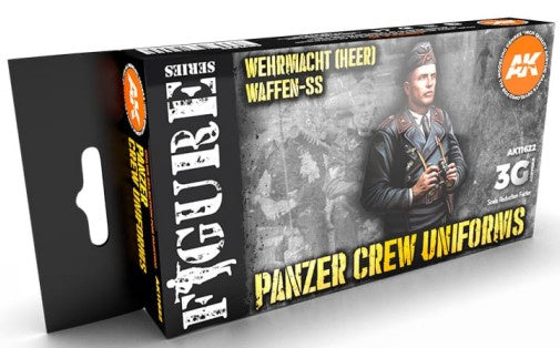 AK Interactive 3G Panzer Crew Black Uniforms Set