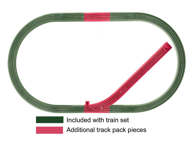 Lionel O FasTrack Siding Track Pack