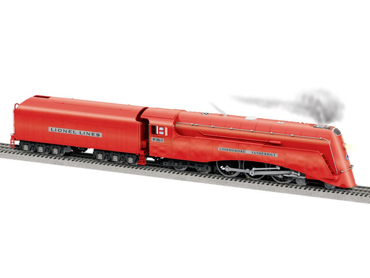 Lionel O BTO Lionel Lines VISION Commodore Vanderbilt - red