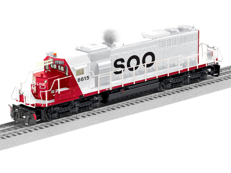 Lionel O BTO SD40-2 Soo LEGACY -6615 (not shown)