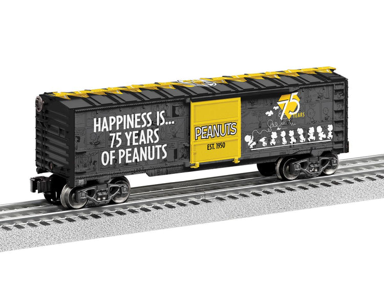 Lionel O RTR Peanuts 75th Anniversary boxcar