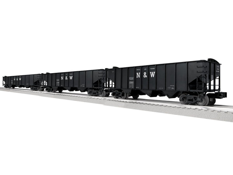 Lionel O N-W 3-Bay Hopper w/Peaked Ends 3 Pack A (not shown)