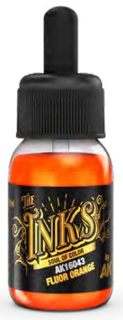 AK Interactive The INKS Fluor Orange 30ml