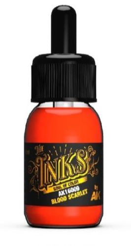 AK Interactive The INKS Blood Scarlet 30 ml