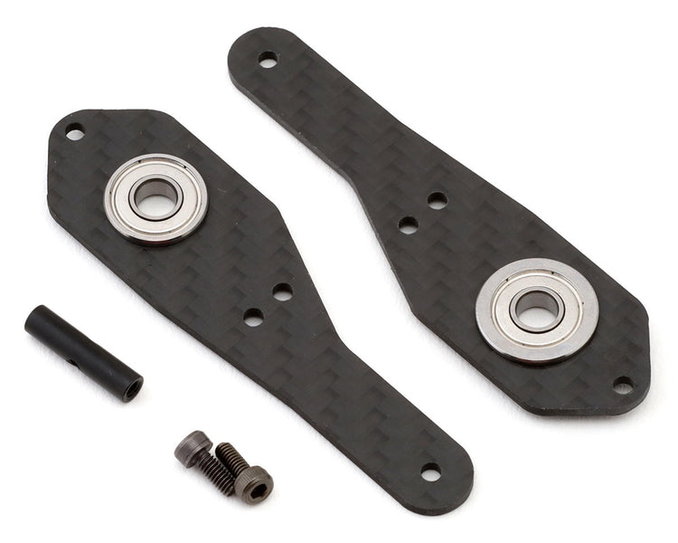OMPHobby M4 380 Tail Side Plate Set (Black)