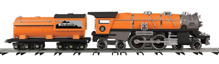 MTH Trains TP Std.Gauge -400E Steam Loco/D-RG/Trad.