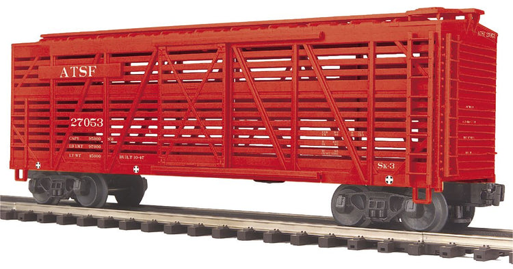 MTH Trains O Steel Sided Stck Car SF