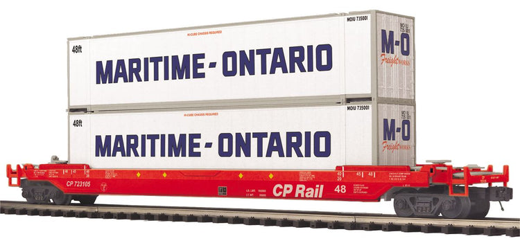 MTH Trains O Husky Stack Car CP Rail