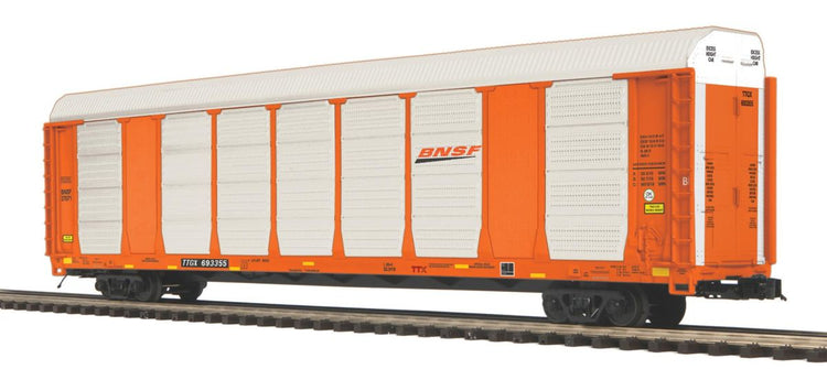 MTH Trains O BNSF Corrugated Auto Carrier