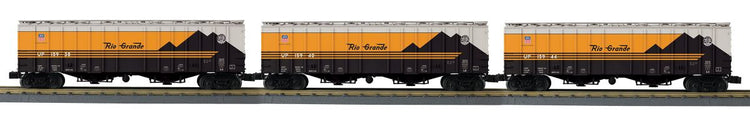 MTH Trains O Airslide Hopper 3pk D-RGW