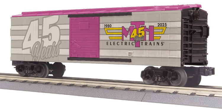 MTH Trains O Boxcar MTH 45th Anniversary