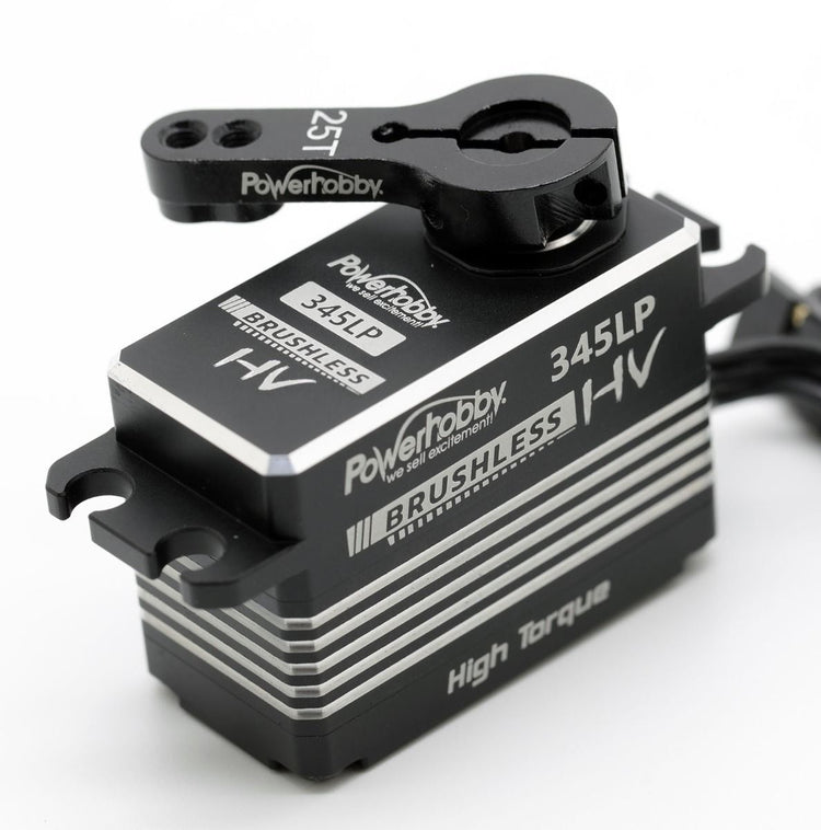 Power Hobby 345LP Low Profile High Torque Brushless Digital High Voltage
