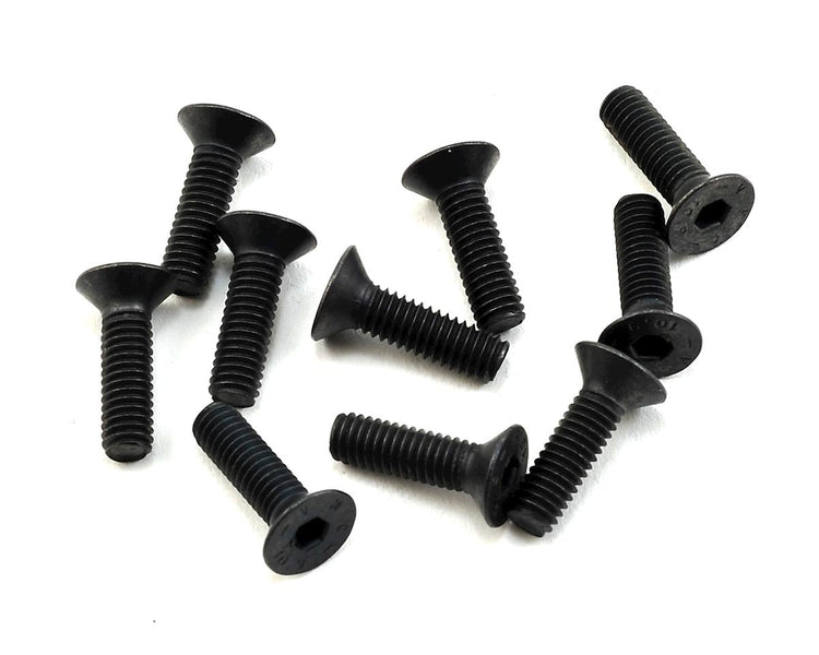 XRAY 4x14mm Flat Head Hex Screw (10)
