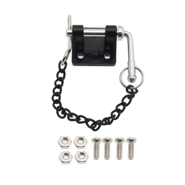 Power Hobby Adjustable Drop Hitch Black, for 1/10 Rock Crawlers