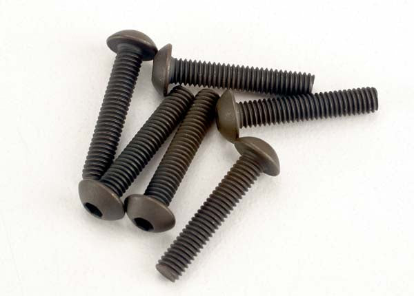Traxxas Button-Head Machine Screws 3x15 mm (6)