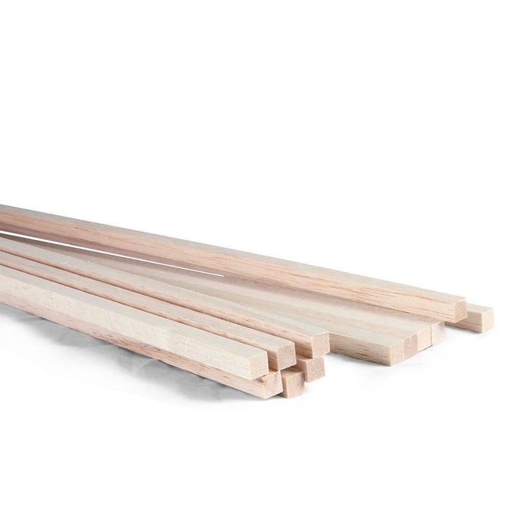Midwest Balsa Strips 3/8 x 3/8 x 36 (6)