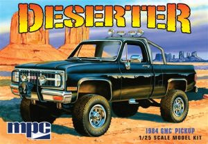 MPC by Round 2 1/25 1984 GMC Pickup Model Kit (Black)