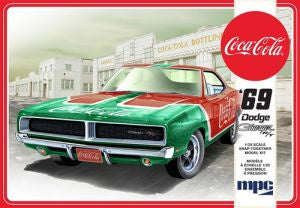 MPC by Round 2 1/25 1969 Dodge Charger RT Coca-Cola Snap